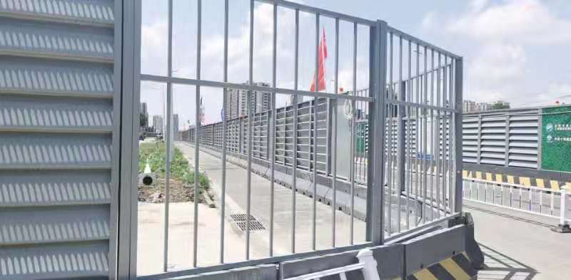运河装配式百叶钢构围挡